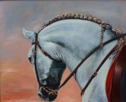 Cheval clair