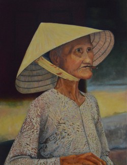 Vietnamienne au cigare 1